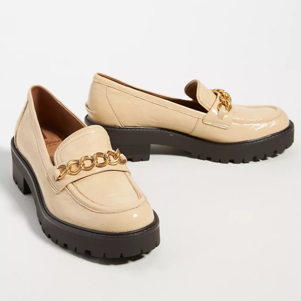Sam Edelman platform cream Loafer size 9.5